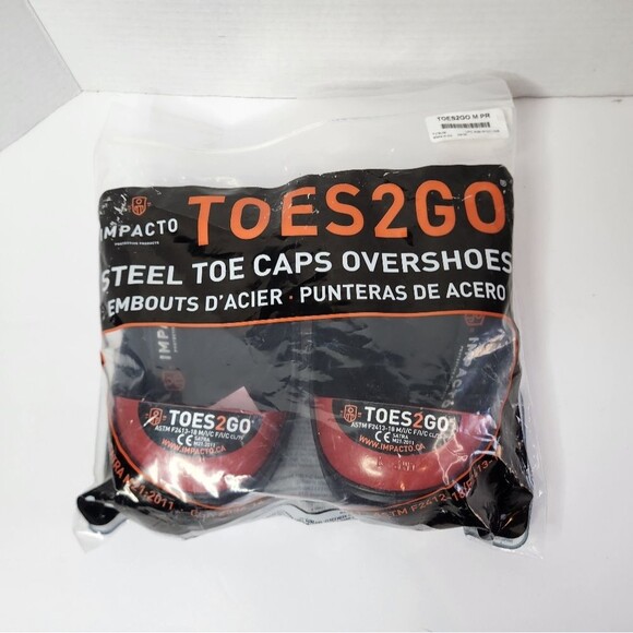 Impacto T2Gum Toes 2 Go Steel Toe Shoes NIB - Picture 2 of 10